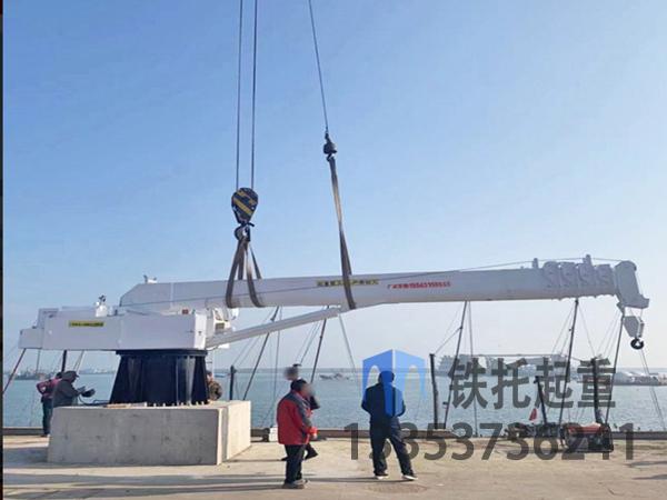山東青島船用克令吊廠家船用克令吊適應性強